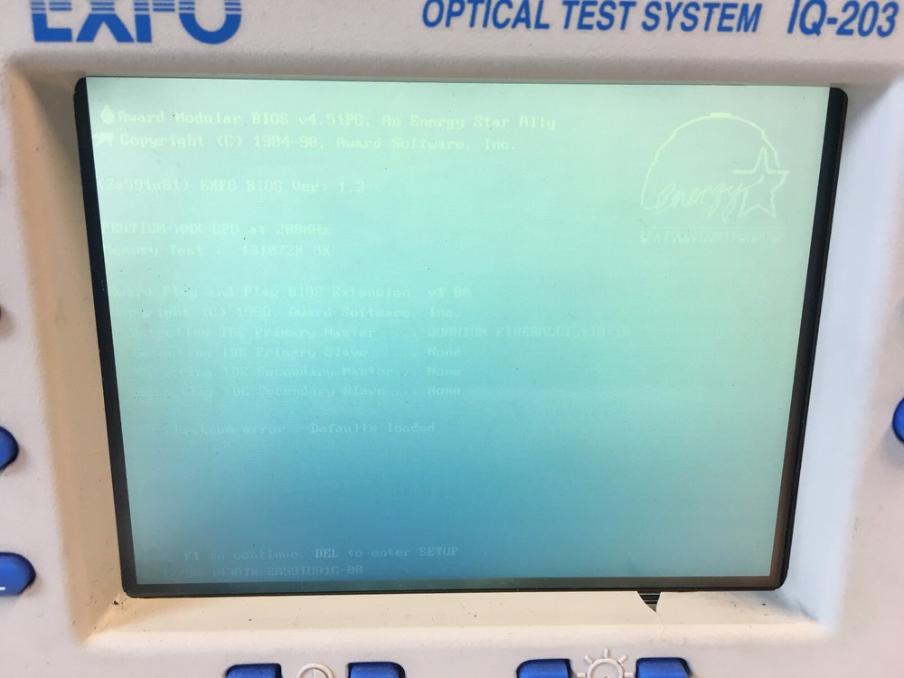 EXFO IQ-203 Optical Test System