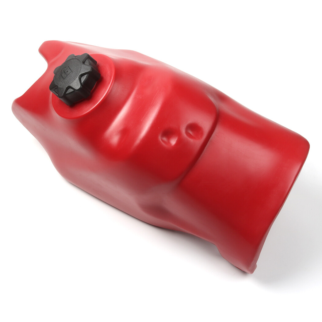 Plastic Fuel Tank & Gas Cap Red For Honda 1987-1988 TRX250X ,TRX 300EX 1993-2006