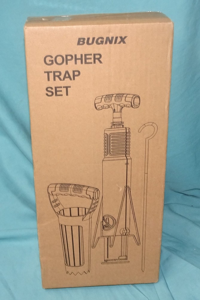 = new in box = Bugnix Gopher Trap Set