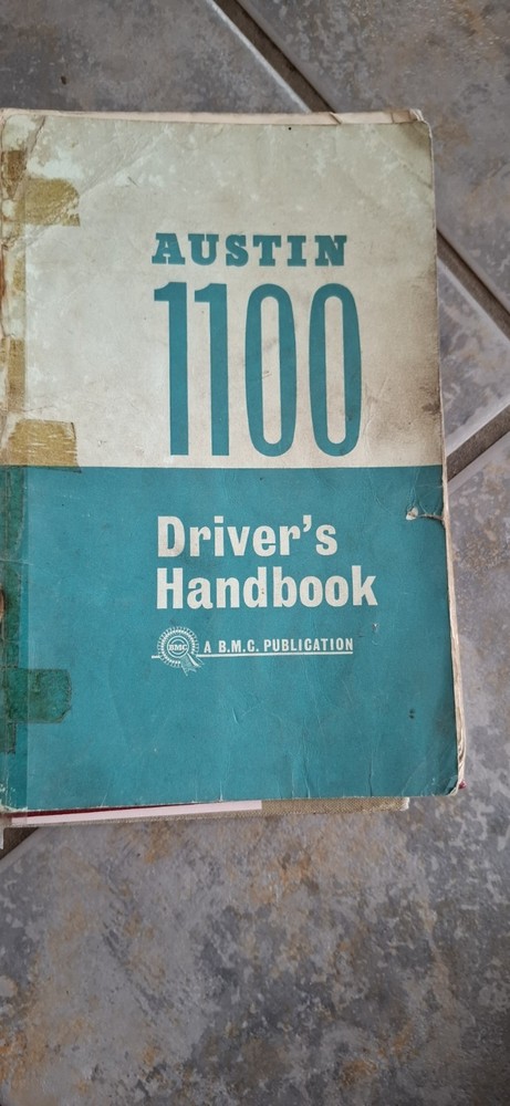 Austin 1100 Drivers Handbook manual