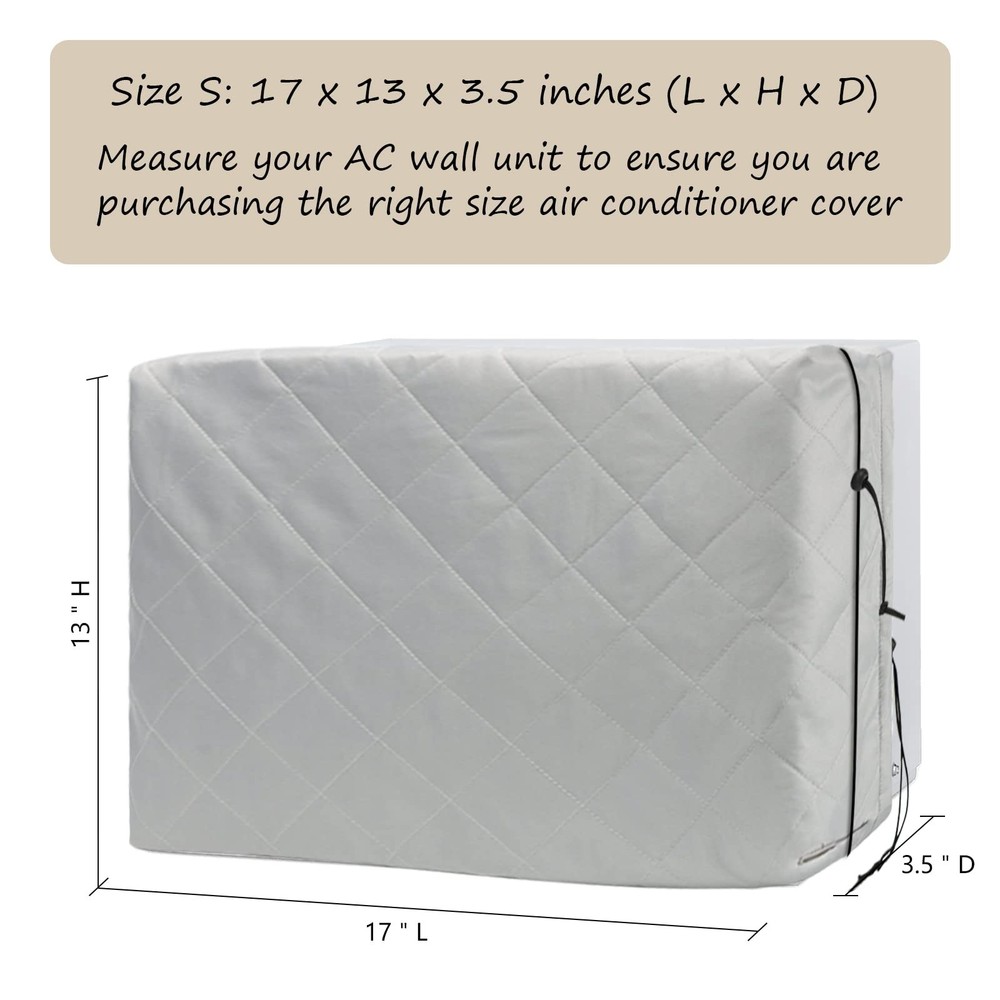 Indoor Conditioner Window Cover for Inside Window AC Unit Triple Insulation w...