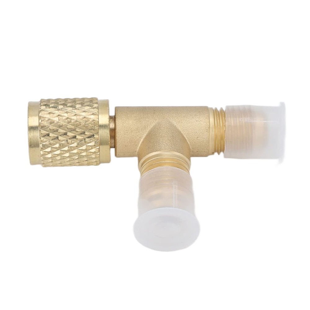 1/4in Valve Quick Coupler Tee Adapter, Access normal, Popular