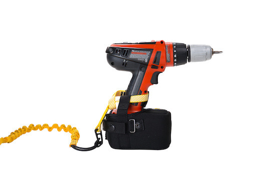 New PYTHON -CAPITAL SAFETY 15000090 Battery Boot Holster- Iron worker- F.Ship