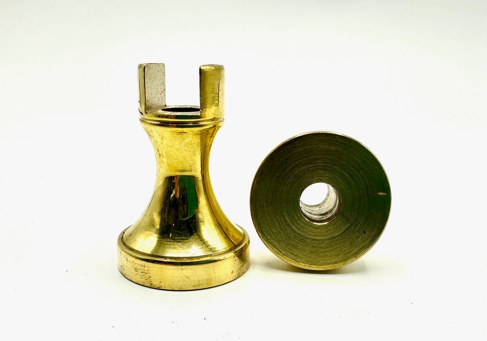 Solid Brass Pedestals 01 Pair for Large Ship/Boat Model