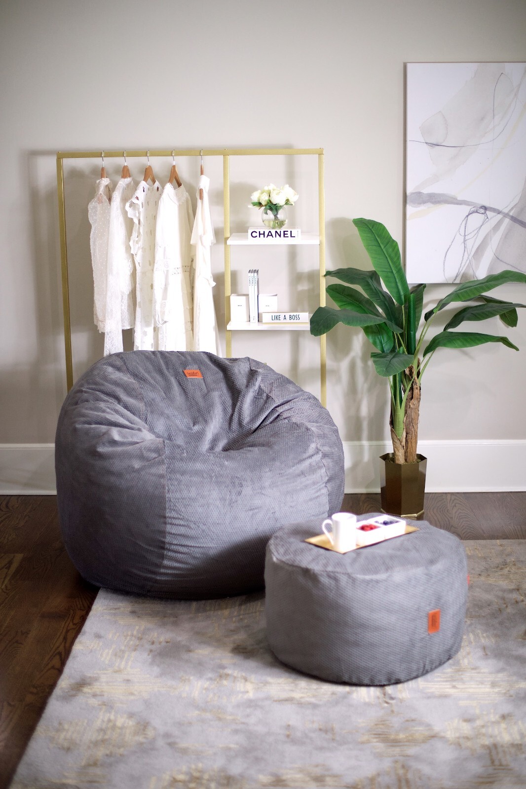 CordaRoy's Bean Bag King Size Chenille