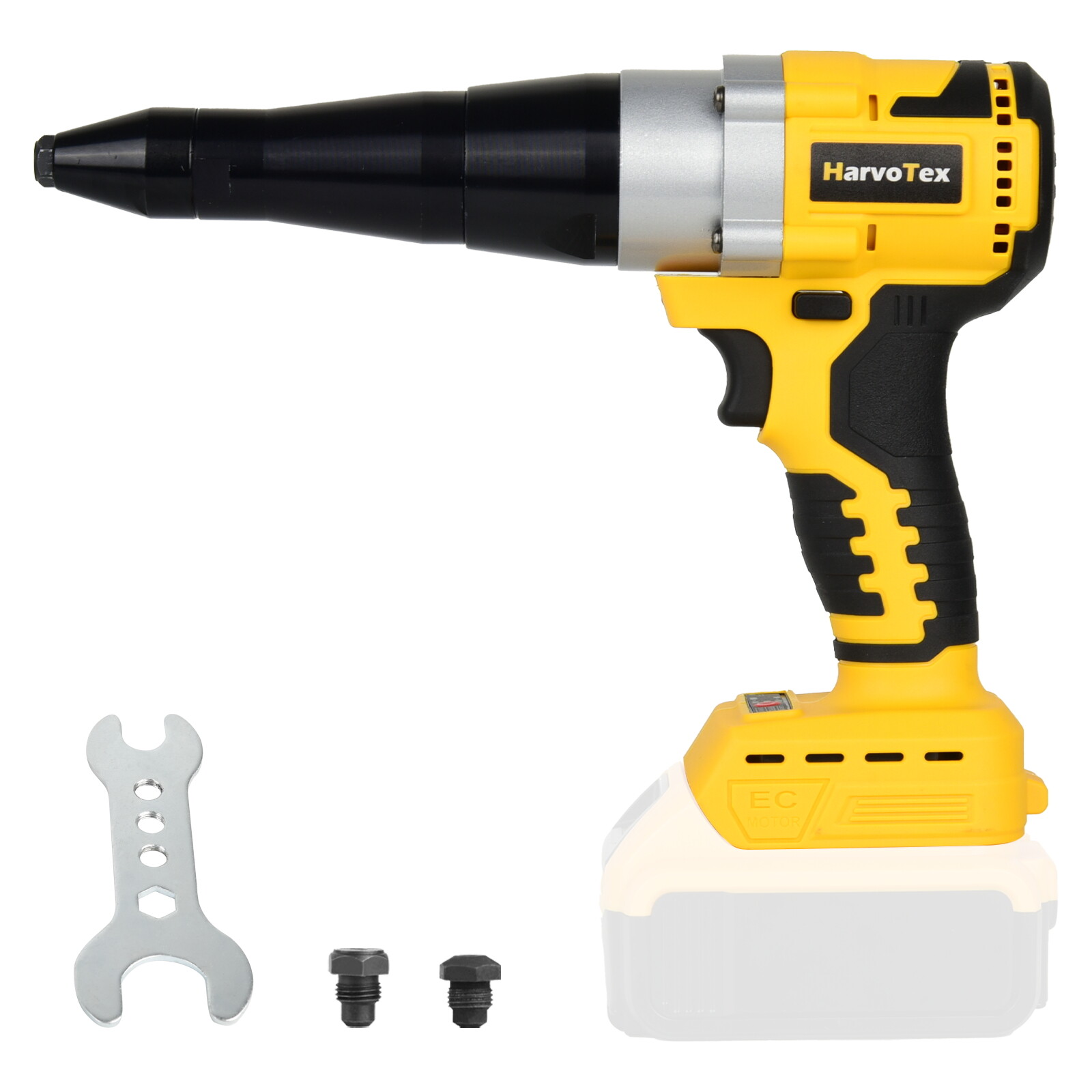 Cordless Brushless Rivet Gun for DeWalt 20V Battery,Electric Rivet Gun Tool Only