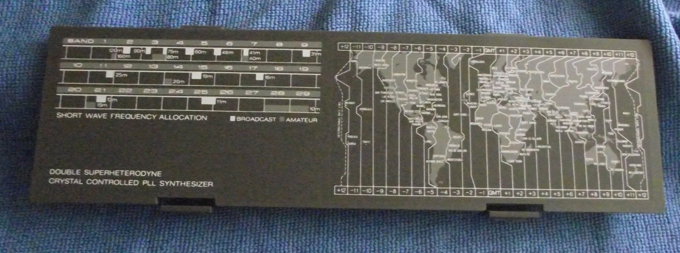 PANASONIC RADIO RF- 3100  part BATTERY COVER LID PLATE RKK138ZC RKK007A