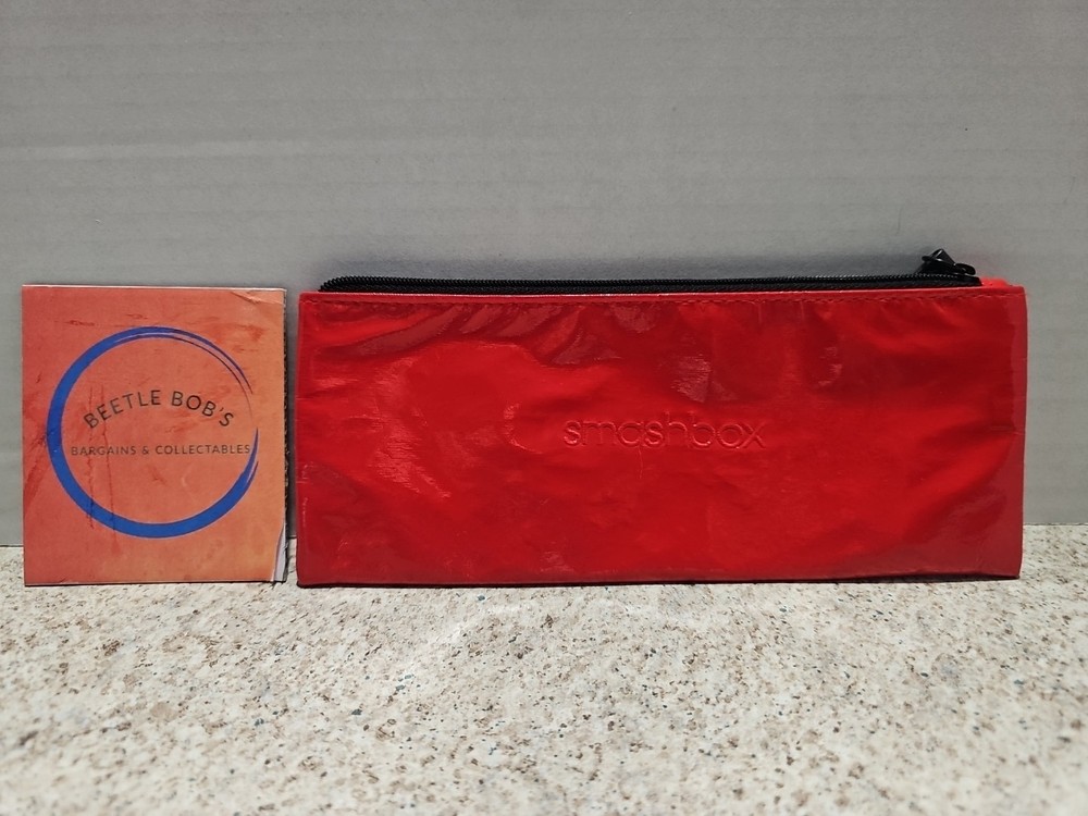 Smashbox Red Cosmetic Makeup Pouch
