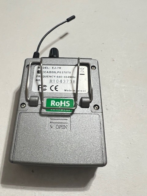 OKAYO EJ-7R Wireless Language Interpretation System Receiver only - Great