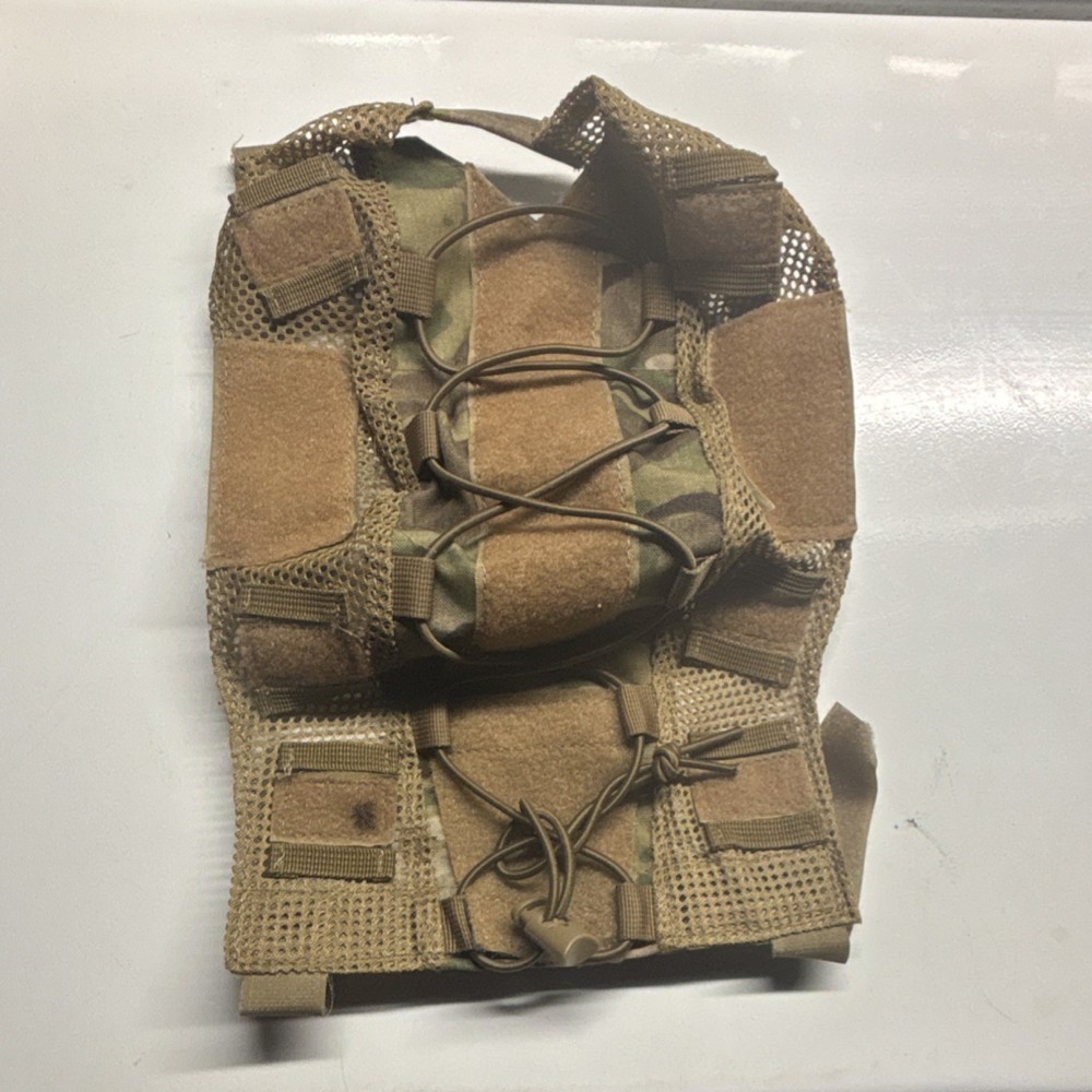Multicam cover for ballistic helmet