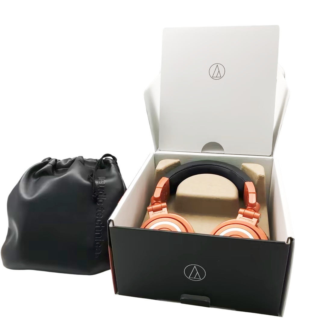 NEW A-T ATH-M50x Closed-Back Professional Studio Monitor Headphones US