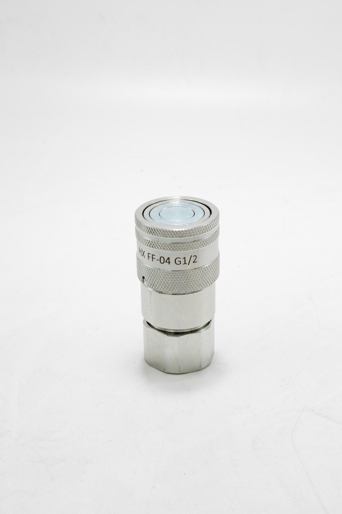 1/2"Flat Face Hydraulic Quick Coupler Connect Coupling Set Durable 1 Sets