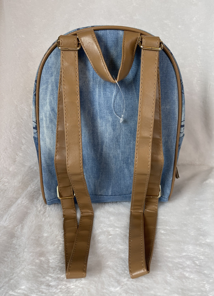 Justice Girls Denim Mini Backpack