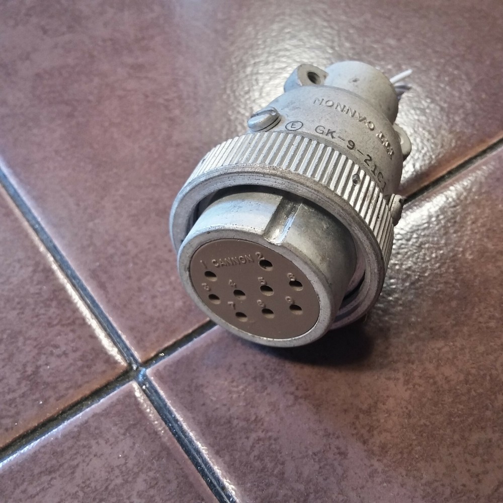 Cannon GK-9-21C-1/2 Connector