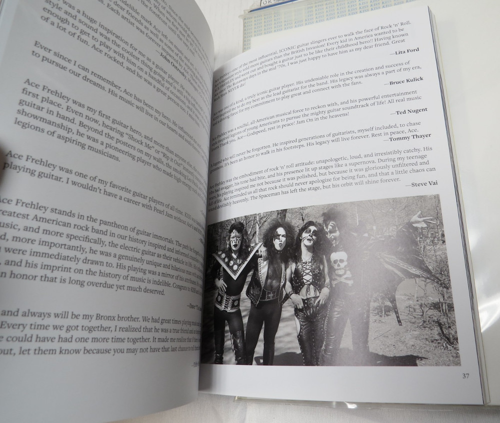 KISS KENNEDY CENTER HONORS 2025 PROGRAM BOOK ACE FREHLEY