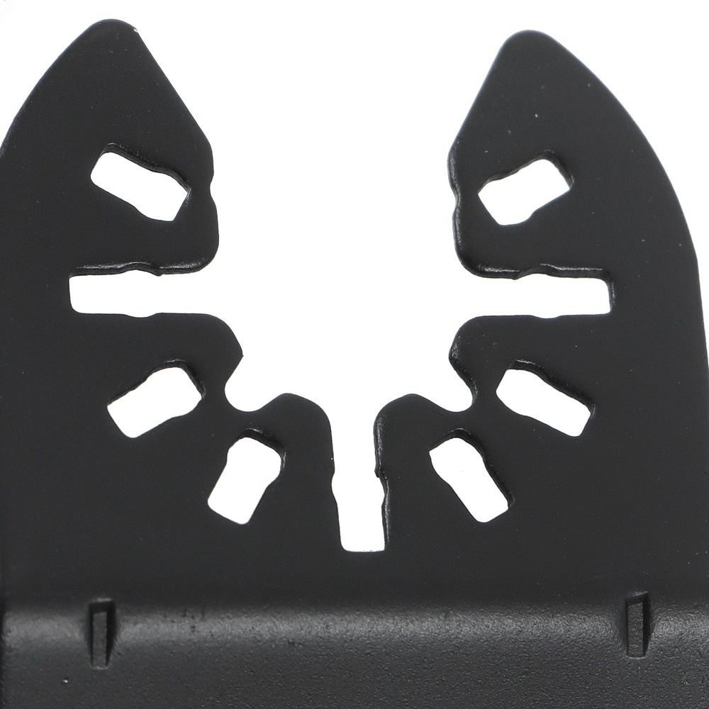 Black 55PCS 6 Types Universal Titanium Oscillating Saw Blades Multitool Blade