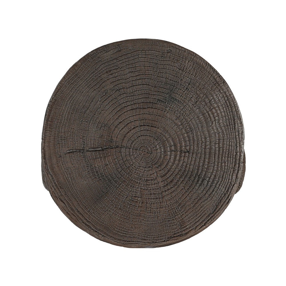 Outdoor Side Table,Easter Island Statue Pedestal End Table Stool