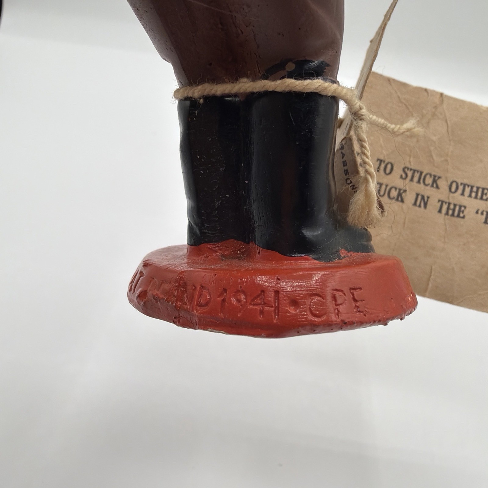 Rare 1941 "Hotzi Notzi" Adolf Hitler Pin Cushion + Original Label