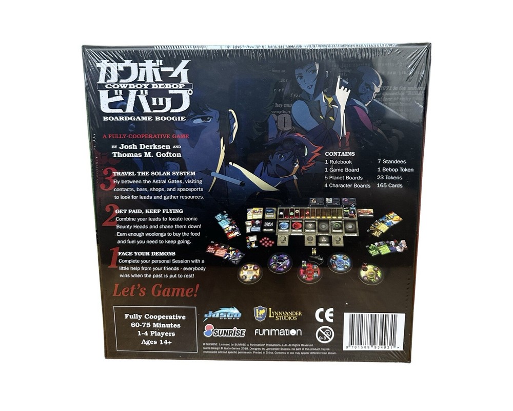 cowboy bebop Board Game Boogie