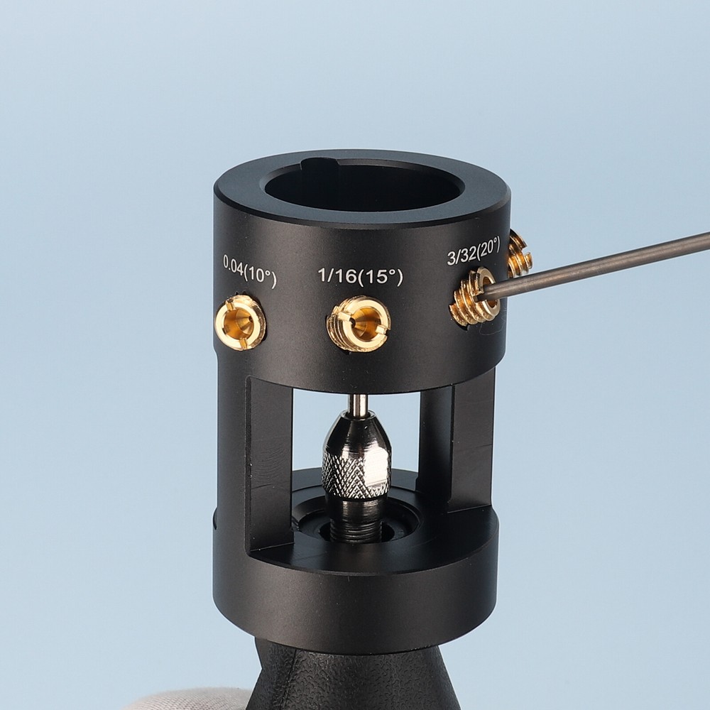 TIG Tungsten Grinder Sharpener Multi-Angle & Offset Tool Lightweight Aluminium