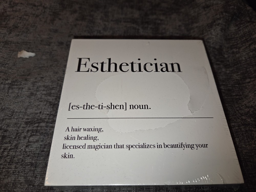 Esthetican Decor Square