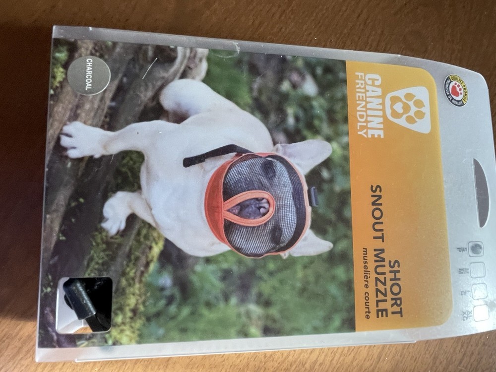 Short snout muzzle small Canine Friendly Soft Mesh