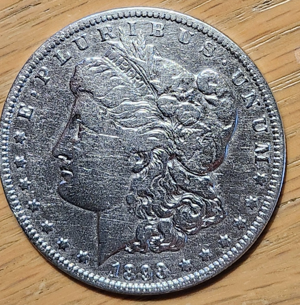1893 O   MORGAN 90% SILVER