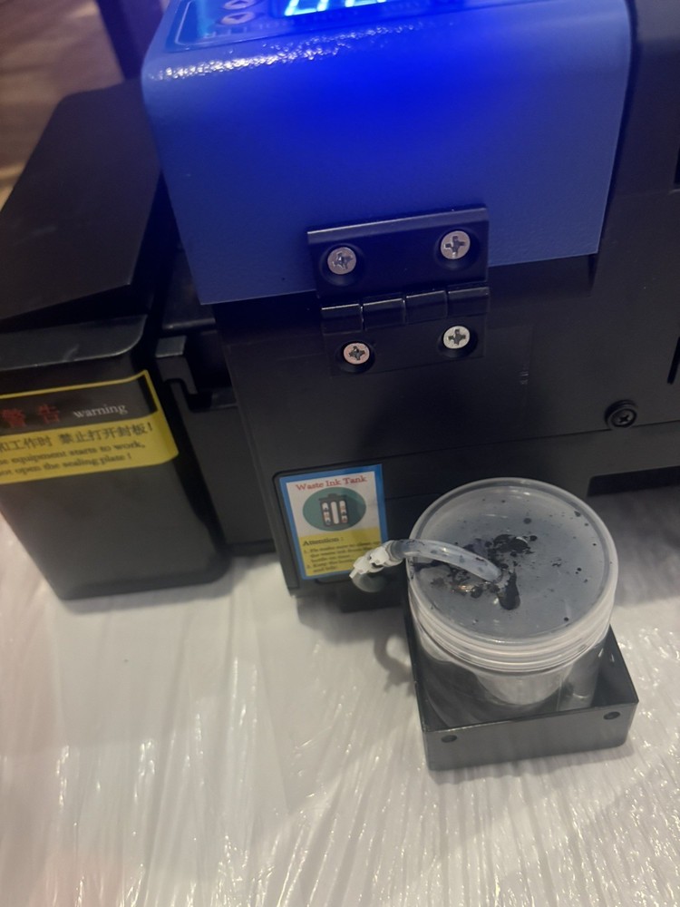 MZK Dtf Printer A4 Size Blue Fabric Transfer Direct Printer Only Untested