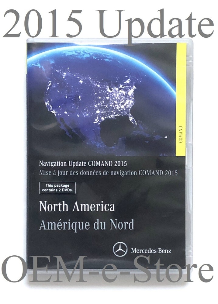 2009 Mercedes E63 E550 E500 E350 Sedan Wagon NTG2.5 Navigation DVD Map Update