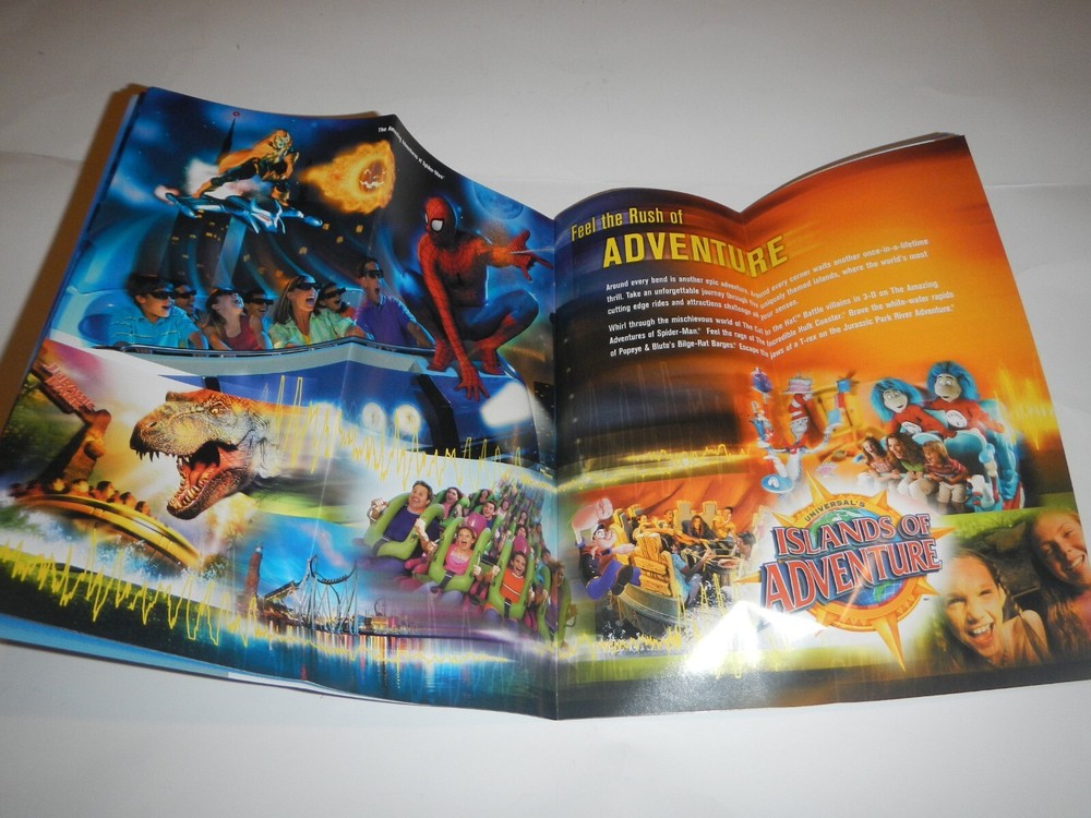 Universal Orlando vacation guide brochure 2007