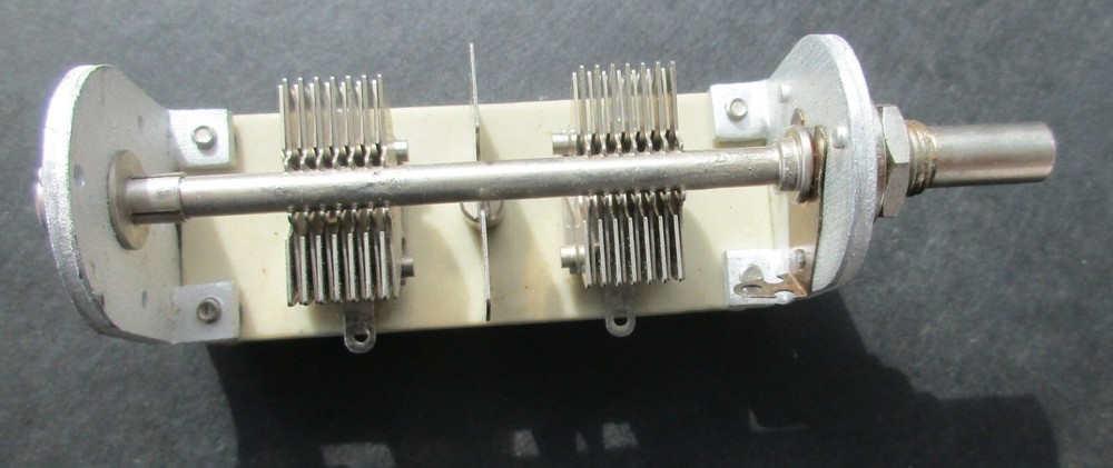 Hammarlund Air Variable Capacitor - HFD-50 Dual Sections