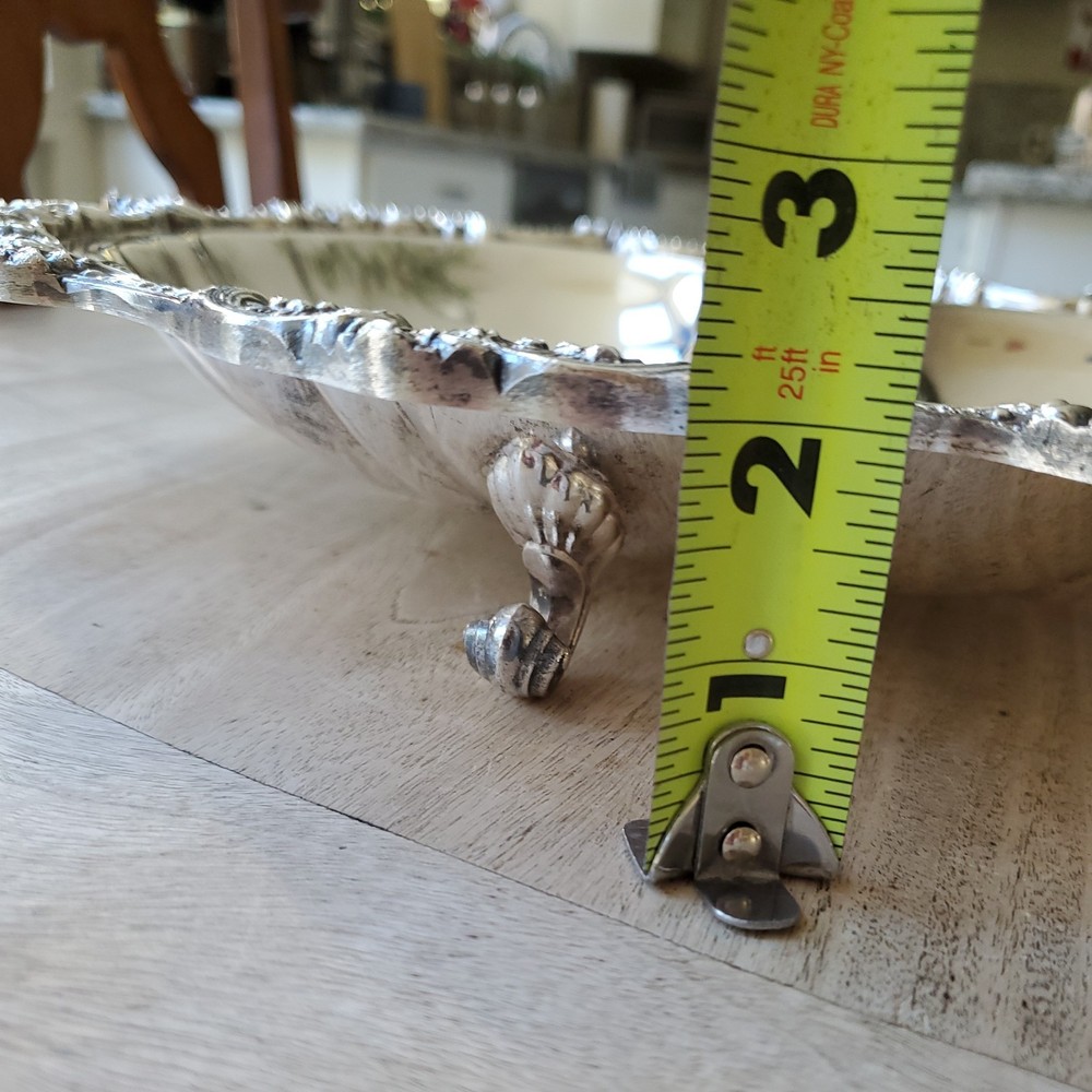 Vintage Silver Plated Serving Platter