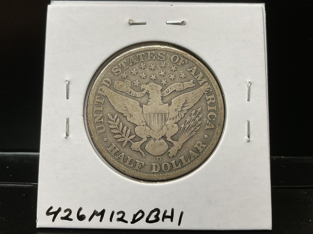 1912-D Barber Half