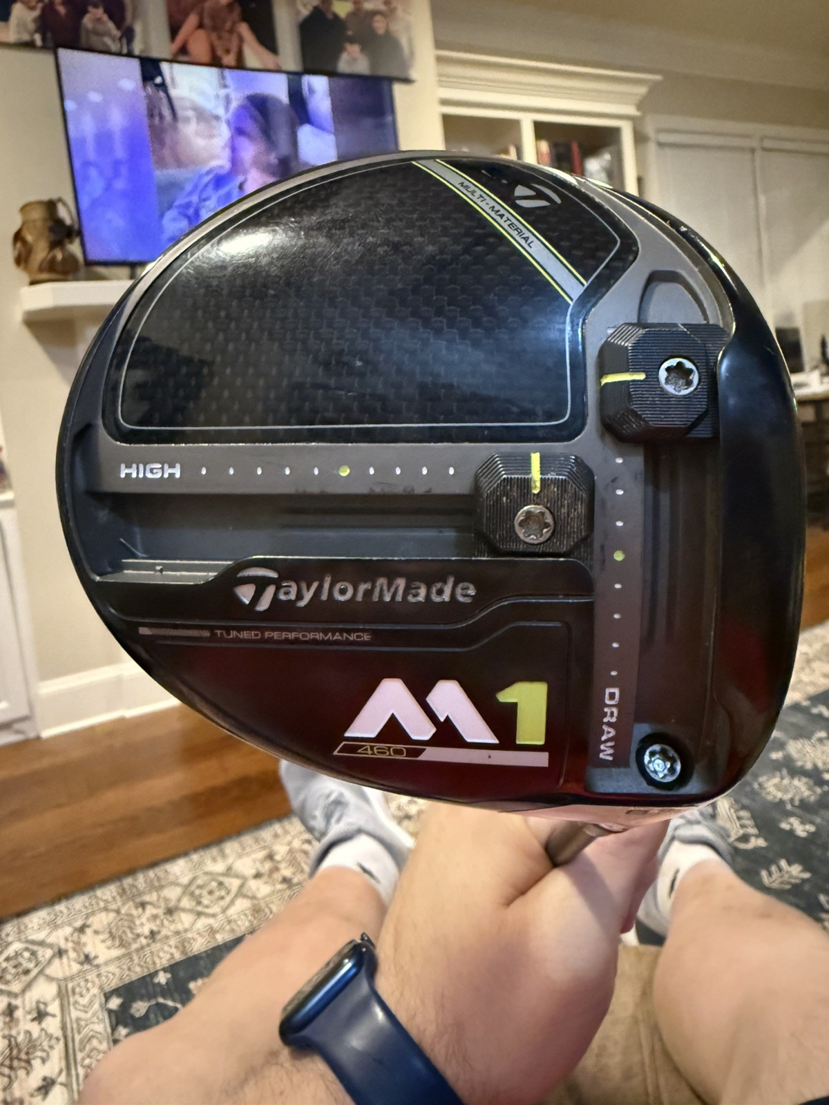 RH TaylorMade M1 460 2017 Driver 8.5  Reax Stiff Shaft 60 S