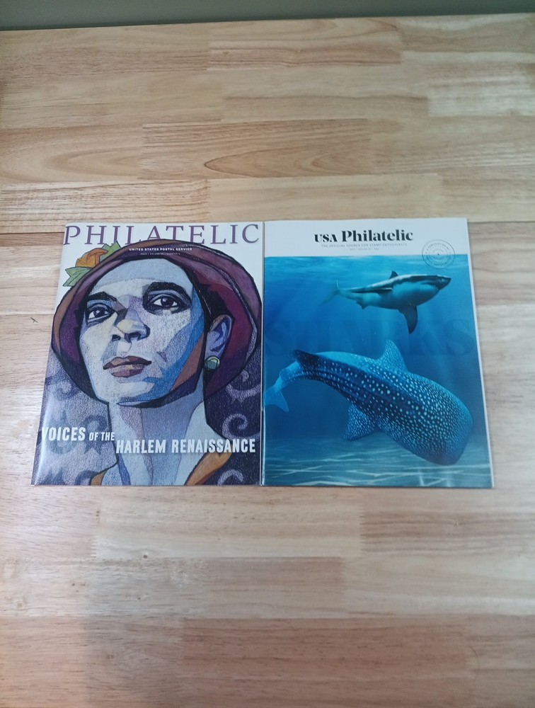 Lot Philatelic Catalogs Stamps Postmaster Advocate Magazines