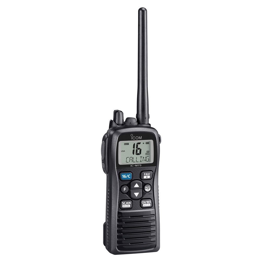 Icom M73PLUS71 Vhf-hh 6/1 Watt Plus Version (m7351)