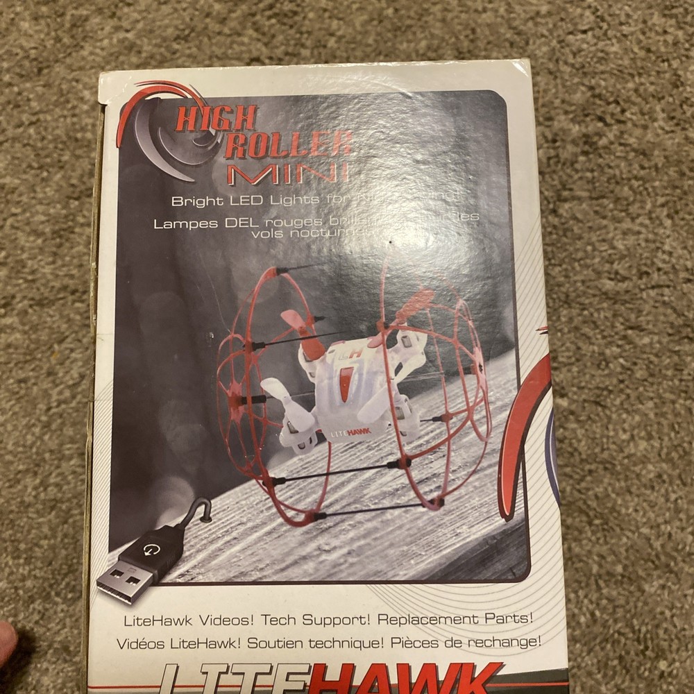 High Roller Mini Lite Hawk Drone RC Quadcopter New In Package