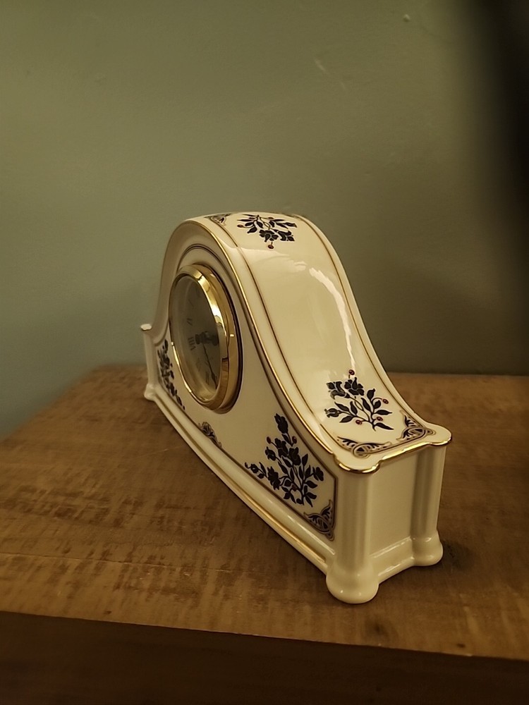 LENOX 'Madison' MANTEL CLOCK: Desk/Shelf/End-table