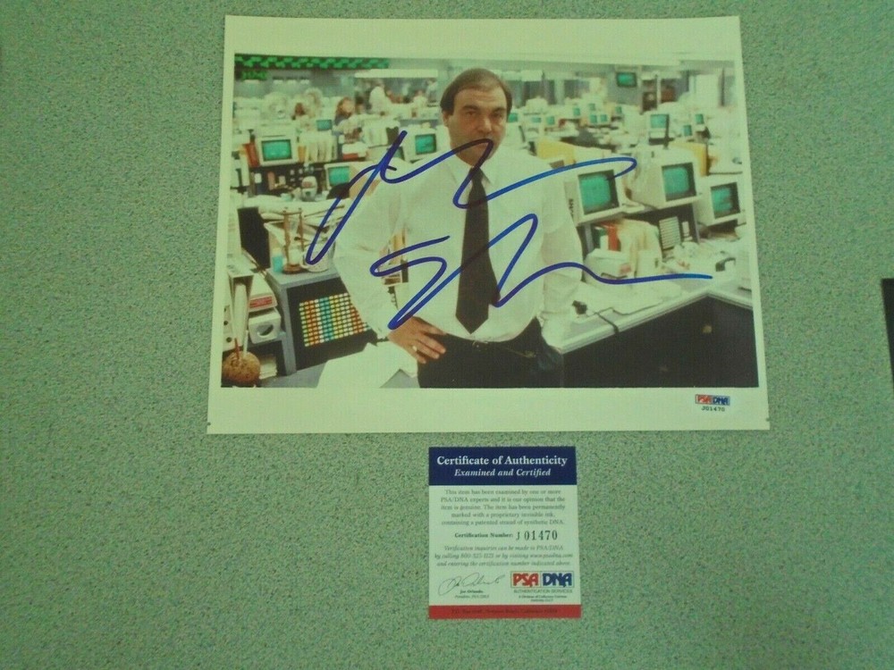 OLIVER STONE AUTOGRAPH 8 X 10 PSA / DNA AUTHENTICATION