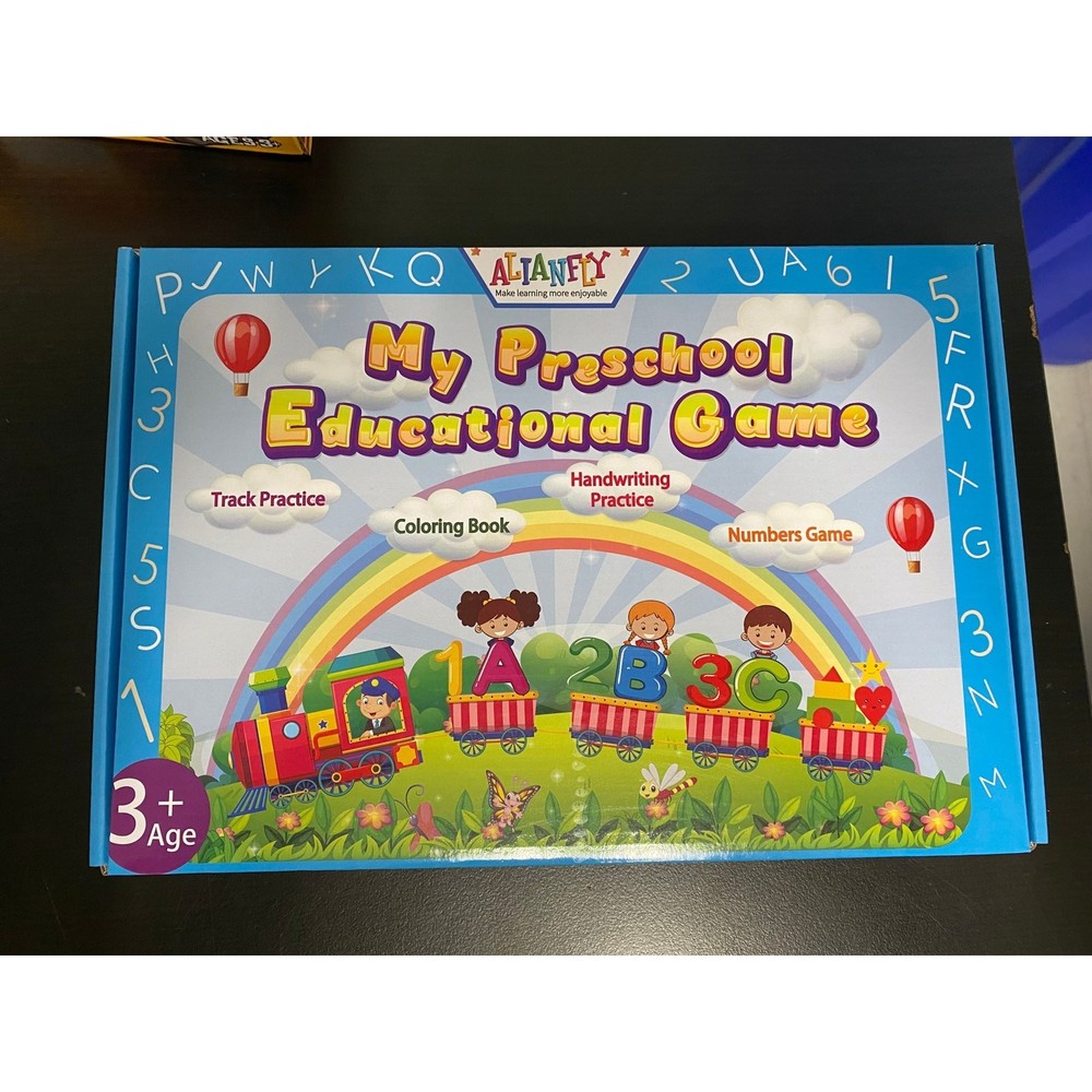 Preschool Learning Activities Educational Workbook -NEW