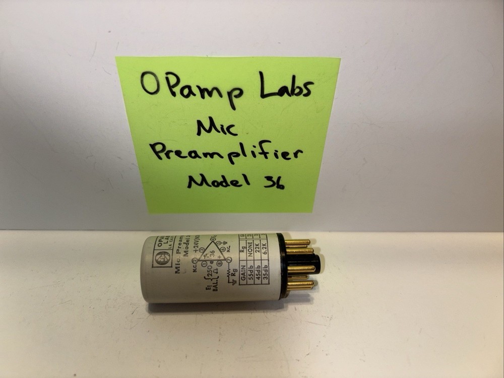 OPAMP LABS MODEL 36 AMPLIFIER -