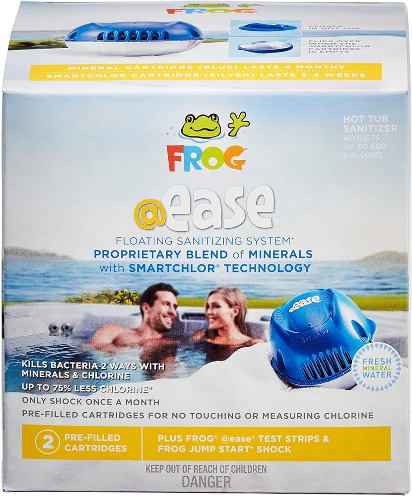 FROG @Ease Floating SmartChlor Cartridge 3-Pack Hot Tub Sanitizing System