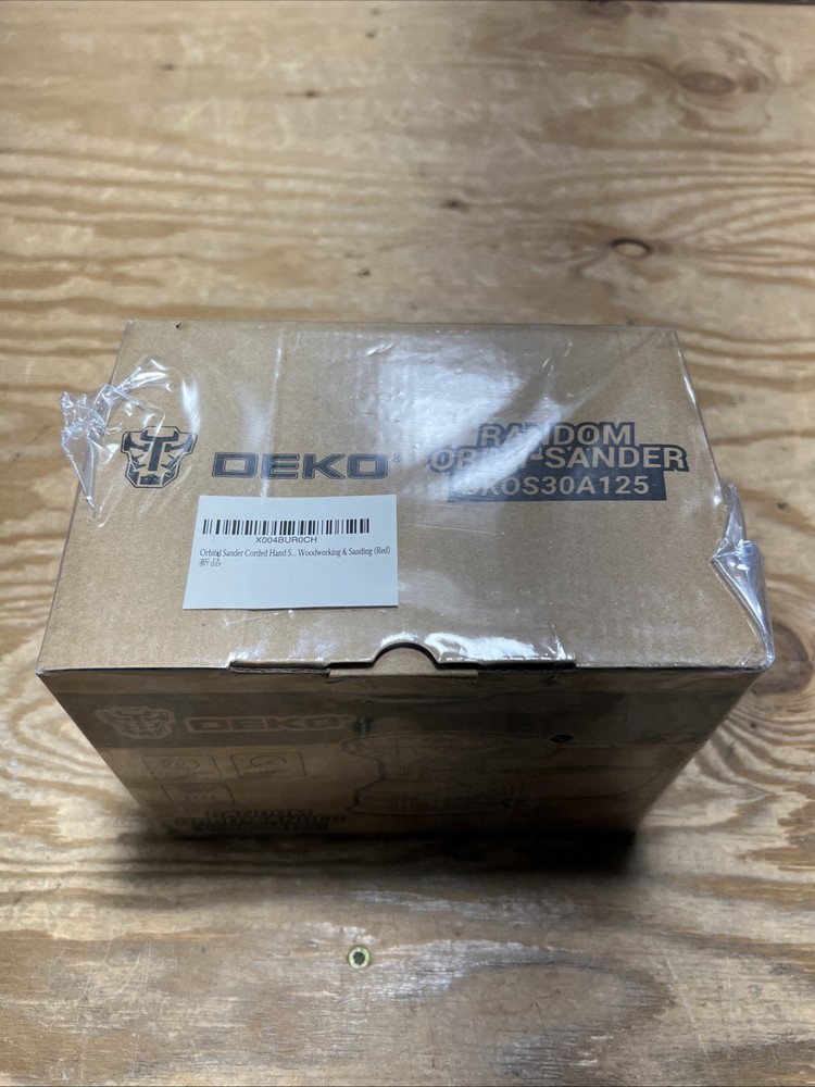 Deko Random Orbit Sander DKOS30A125 RED