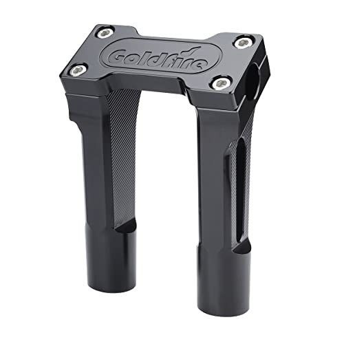 Motorcycle Handlebar Risers for H-D 1” Handlebar, Aluminium Pullback 6 inch