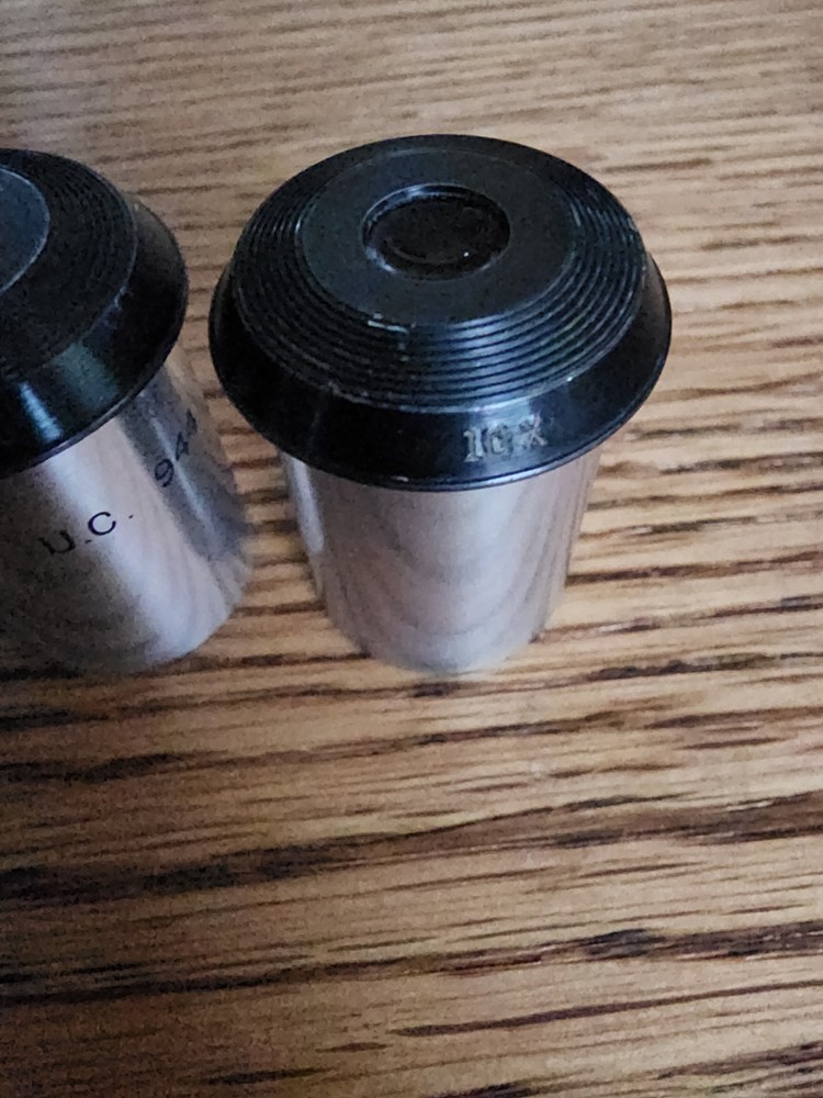 B & L Bausch Lomb 10x microscope eyepiece