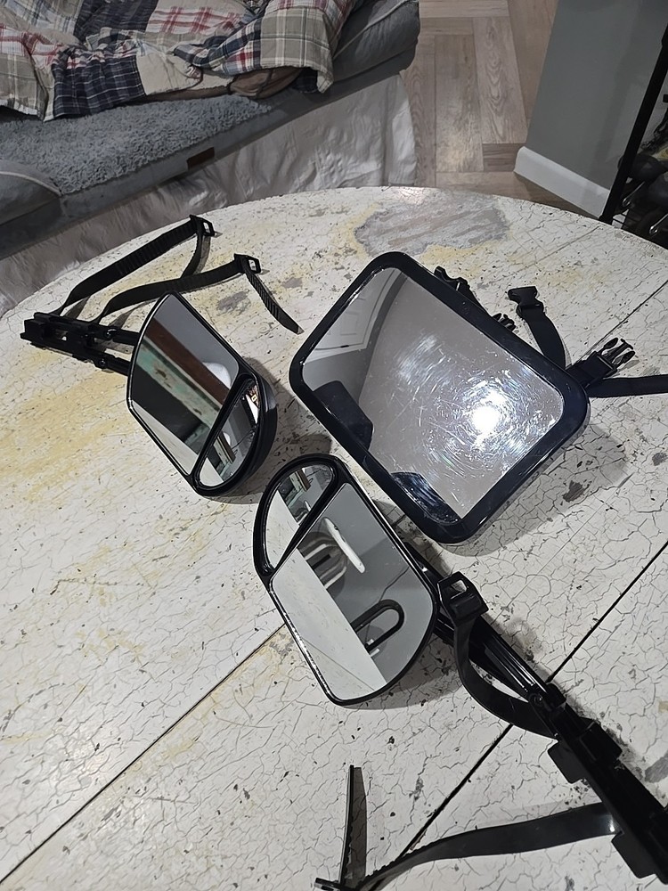 universal clip-on towing mirror extensions Used