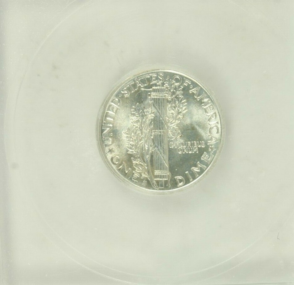 1941-S Mercury Dime : ICG MS66FB Full Split Bands