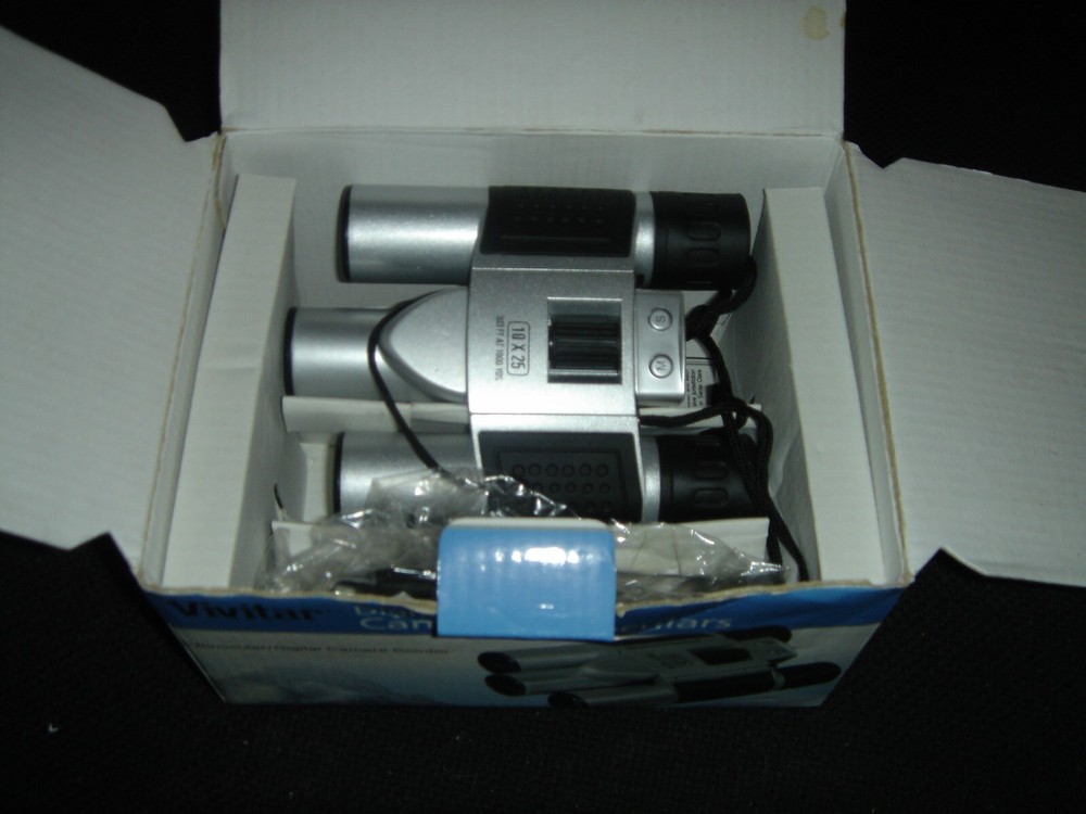 vivatar digital binoculars andcamera combined , together+disc