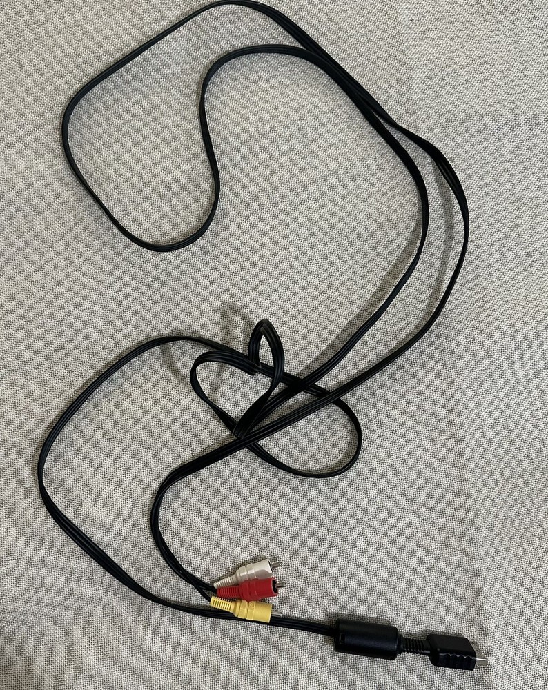 Playstation/PS2/PSX AV to RCA Cable Untested