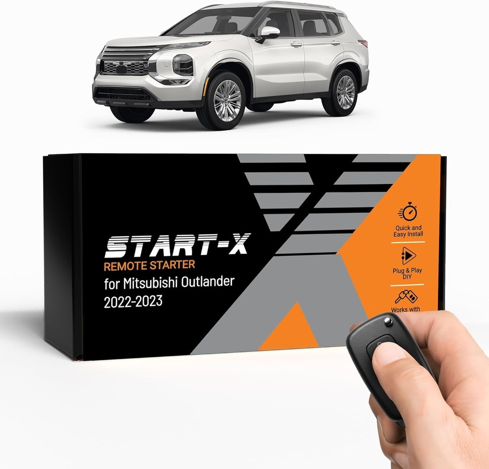 Effortless Remote Start for Mitsubishi Outlander 2022-2023, Zero Wire Splicing